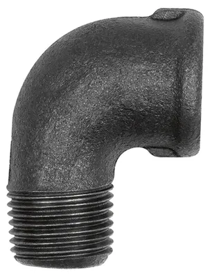 Produktbild von Riegler Winkel 92, 90°, Rp 1 i., R 1 a., Temperguss schwarz