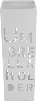 Obrázek produktu pro Bílý železný dutý úložný koš na deštníky Stand Holder Rack