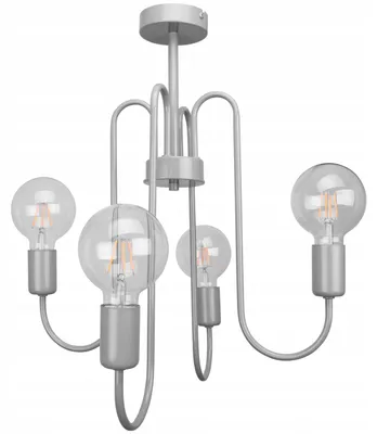 Obrázek produktu pro Stropní svítidlo Loft, závěsné svítidlo, lustr, patice Edison E27 – průmyslové závěsné svítidlo, designové osvětlení do obývacího pokoje