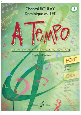 Immagine prodotto di Partie Écrite Band 3 für Musikstudium