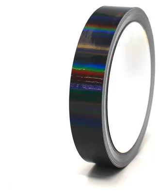 Produktbild von Finest Folia (0,79€/m) 10 Meter Hologramm Zierstreifen Basteln Möbel Auto Motorrad Modellbau Deko Dekorstreifen Klebestreifen selbstklebend DIY (Holog