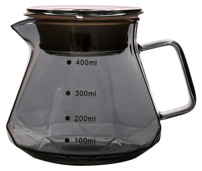 Image de Cafetière en verre borosilicaté, 600 ml