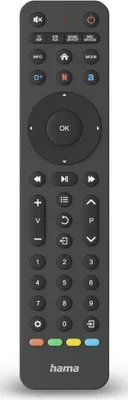Produktbild von Hama 00221055 Fernbedienung IR Wireless TV Drucktasten