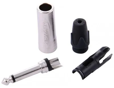Produktbild von Neutrik NP2X, 1/4" phone plug, Metallisch, Nickel, -20 - 65 °C, 1,45 cm