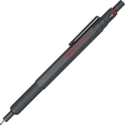 Zdjęcie produktu dla rotring 2204409 rotring ołówek z cienką wkładem 600, 0,5 mm, Darkstone