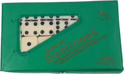 Zdjęcie produktu dla Domino Szóstkowe 28El. Klasyczna Gra Towarzyska