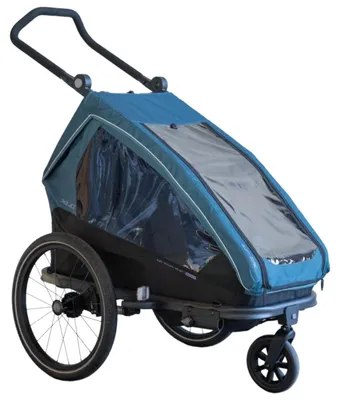 Produktbild von XLC Kinderanhänger MONO T BS-K01 20" , Petrol Lila