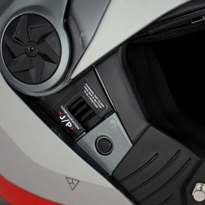 Image de Casque modulaire Acerbis Rider - Gris/Rouge - Taille M