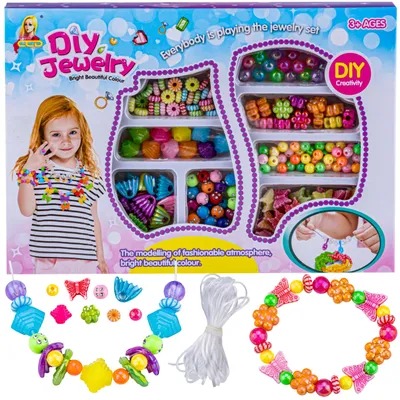 Produktbild von DK Schmuckbastelset mit Perlen für Armbänder DIY