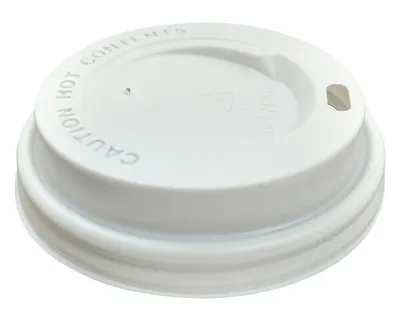 Produktbild von 100x Domdeckel passend für Doppelwandbecher mit 80mm Ø