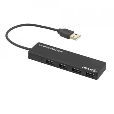 Produktbild von Tellur TLL321041, USB 2.0, USB 2.0 Type-A, Schwarz, Rundkabel, 0,2 m, 160 mm