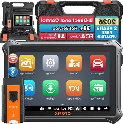 Produktbild von OBD2-Scanner – Autodiagnosegerät – Fehlercodeauslesegerät – bidirektionaler Scanner – Autodiagnostikgerät