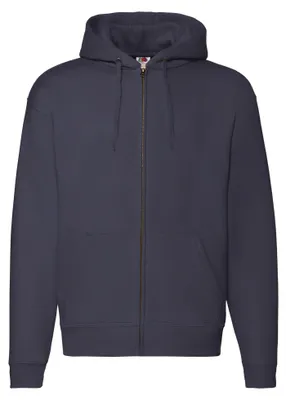 Produktbild von Fruit of the Loom - "Premium" Hoodie mit durchgehendem Reißverschluss für Herren FK2896 (S) (Marineblau)