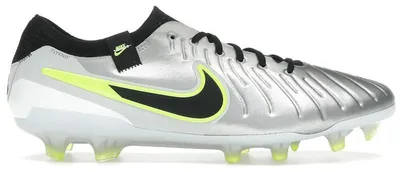 Produktbild von Nike Tiempo Legend 10 Elite FG Metallic Silver Volt Black - EU 38.5