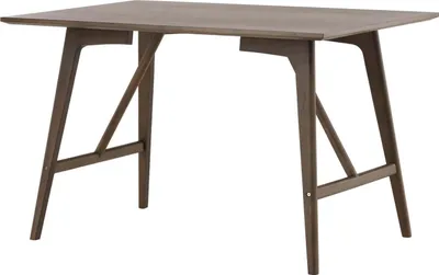 Obrázok produktu pre FURNLUX Jedálenský stôl Kaseidon orech 120 cm / Hauptfarbe: Braun / Abmessungen: 120 x 80 x 75 cm