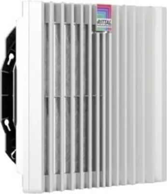 Produktbild von Rittal Blue e+ Filterlüfter 218/191 m³/h, 230 V, RAL 7035