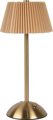 Produktbild von Clayre & Eef Tischlampe 14x31 cm Gelb Metall