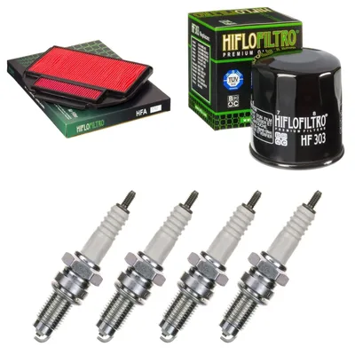 Produktbild von Service-Kit für Honda VFR 750 F 1988-1989 Luftfilter Ölfilter Zündkerzen von pamoto - Neu