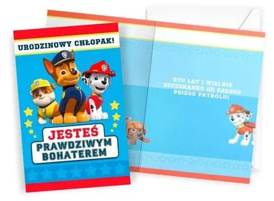 Zdjęcie produktu dla KARNET Urodzinowy Chłopak