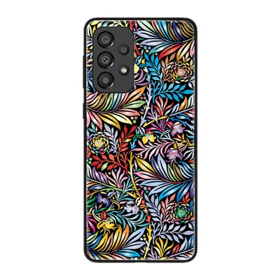 Produktbild von König Design Hülle kompatibel mit Samsung Galaxy A33 5G Kunststoff Soft Handyhülle - Handy Case Blumenmuster