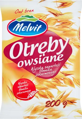 Zdjęcie produktu dla Melvit Otręby owsiane 200g