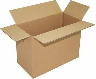 Produktbild von 25x Faltkarton  310x150x220mm 1-wellig Dickwelle braun
