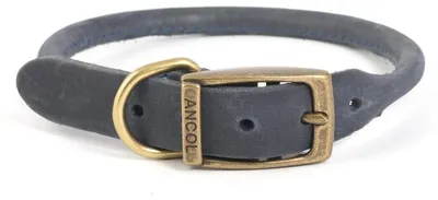 Productafbeelding van Ronde Timberwolf leren halsband
