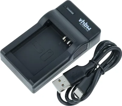 Produktbild von vhbw USB Ladegerät kompatibel mit Canon NB-10L Kamera Camcorder/Akku - Ladeschale, Ladeanzeige, 8,4 V