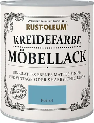 Produktbild von Rust-Oleum Kreidefarbe Möbellack 125 ml petrol