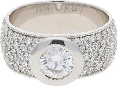 Produktbild von Ring Silber 925 Zirkonia JL10-07-3376 JuwelmaLux Größe 58
