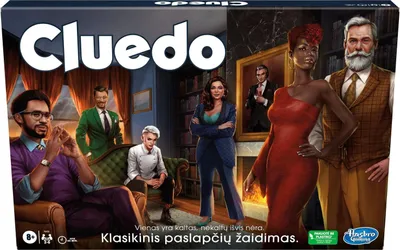 Immagine prodotto di Cluedo Il classico gioco misterioso (in lingua lituana)