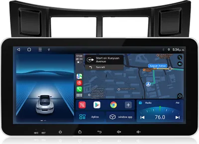 Obrázok produktu pre 1+32G für Toyota Yaris XP90 2005-2012 Autorádio BT GPS Navi WIFI DAB+ SWC RDS 1600*720