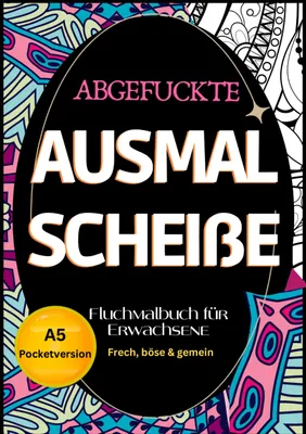 Produktbild von Fluchmalbuch für Erwachsene A5 Pocketversion