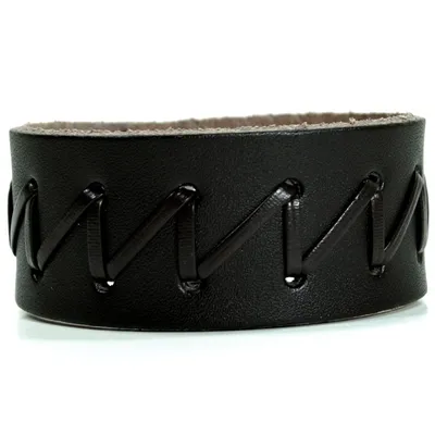 Produktbild von CJBB1922 Herren Armband Leder braun 20 cm