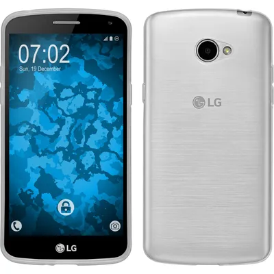 Produktbild von PhoneNatic Case kompatibel mit LG K5 - Crystal Clear Silikon Hülle transparent + 2 Schutzfolien
