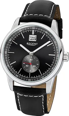 Produktbild von Regent Herrenarmbanduhr UM-1607 Leder