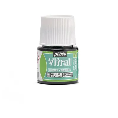 Image de Peinture transparente pour verre Pebeo Vitrail, 45 ml, 57 Vert d'eau