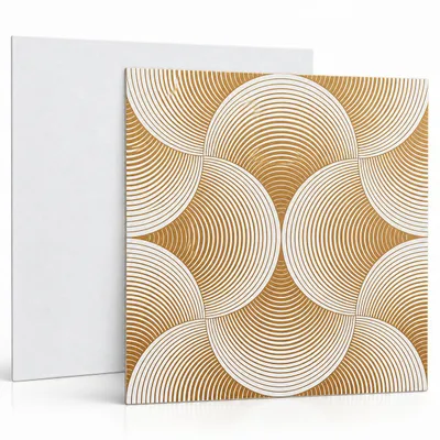 Imagen del producto de Paneles 3D de poliestireno expandido (XPS), también conocidos como "Styropor". Paneles para paredes y techos. Decoraciones. Dimensiones: 50x50 cm. Superficie: 0,25 m². Estilo: retro, vintage