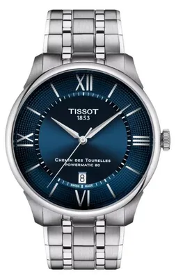 Produktbild von Tissot Chemin Des Tourelles 42mm Blue Dial Automatic Watch