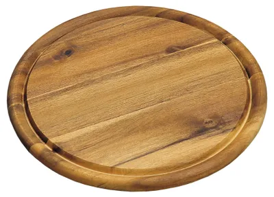 Produktbild von Kesper 28442, Schieferplatte, Holz, Holz, Rund, 25 cm, 1,5 cm