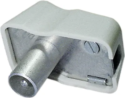 Obrázok produktu pre Schwaiger WST04 102, IEC, Samec, Biela, Kov, Plast, 50 kusov