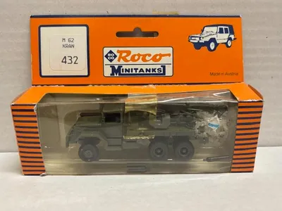 Produktbild von ROCO Minitanks MAN M 62 Kranwagen militärgrün 432