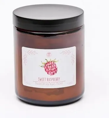Immagine prodotto di Candela profumata Sweet Raspberry 250 ml - Smell Me