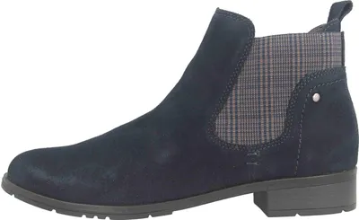 Produktbild von Jana Stiefeletten in Übergrößen Blau 8-8-25412-25 805 große Damenschuhe, Größe:43