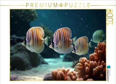 Produktbild von CALVENDO Puzzle Braun gestreift | 1000 Teile Lege-Größe 64x48cm Foto-Puzzle für glückliche Stunden