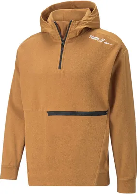 Produktbild von Puma Polarfleece Pullover mit Kapuze für Herren, Größe:XL, Farbe:Desert Tan
