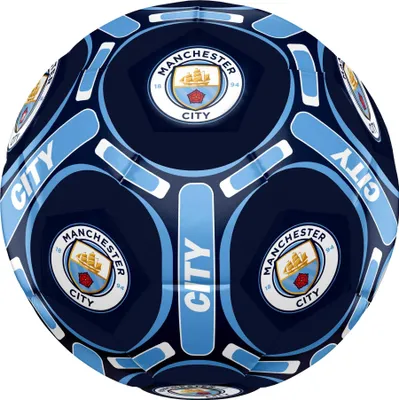 Produktbild von Manchester City FC - Fußball, Wappen GF1265 (4) (Blau/Weiß/Gelb)