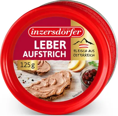 Produktbild von Inzersdorfer Leber Aufstrich 125g