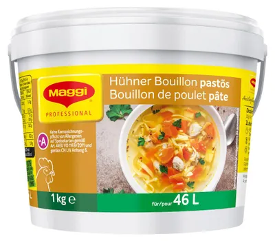 Image de Maggi® 12588115 Maggi® Hühnerbouillon pastös  1,0 kg, 1 St.