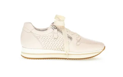 Produktbild von Gabor Damen  Schnürschuhe bequem beige Gr. 41/2